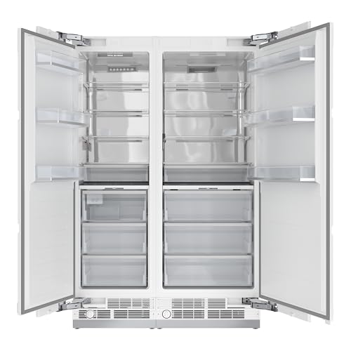 Image of KoolMore Reserve Panel Ready Column 30 in. Refrigerator and 24 in. Freezer Combo with Water and Ice Dispenser, Frost Free, ETL Listed, Energy Star