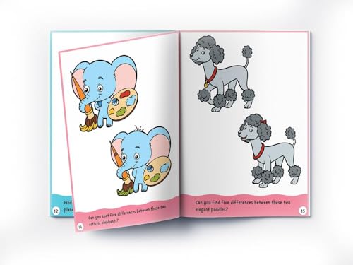 Image of Spot the Difference: First Fun Activity Book for Kids | Boost Focus & Observation Skills | Ages 4-7 | 2+ Hours of Engaging Puzzle Fun