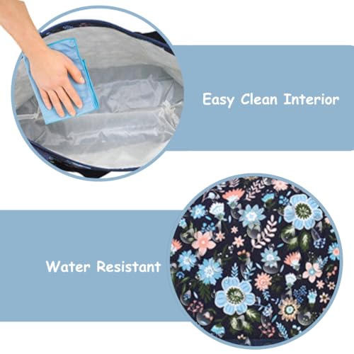 Image of NGIL Medium Top Zipper Closure Canvas Tote Bag with Attached Matching Coin Purse For Moms and Nurses