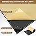 Eunice Sponge Neoprene Foam Sheet with Adhesive, 12 in x 59 in x 1/2 in Foam Rubber Roll Cut to Multiple Dimensions, High Density Rubber Padding for Shock Pad, DIY, Crafts