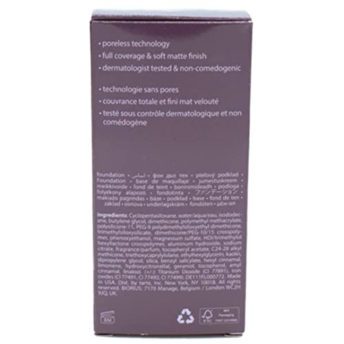 Tarte Amazonian Clay 16-Hour Full Coverage Foundation - 20N Light Neutral #TOP4