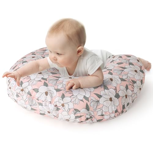 The Peanutshell Nursing Pillow & Cover - Soft Newborn Nursing Bab...