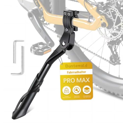 Buntewald Fahrradständer Seitenständer Höhenverstellbar 24-29 Zoll, für...