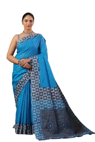 Image of TAMAIRA FASHION Mulmul Pure Cotton Saree For Woman |Office Wear Daily Wear Sarees For Women Without Blouse Piece(Available in 15 Colours)