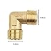 EVANEM Fittings Check Valve Elbow Coupler Brass Male Thread 16.5mm, for Air Pipe Compressor Connector Tools Accessories