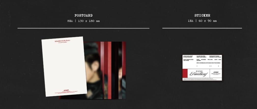 ATEEZ GOLDEN HOUR : Part.3 [In Your Fantasy Edition] (Edizione Limitata)