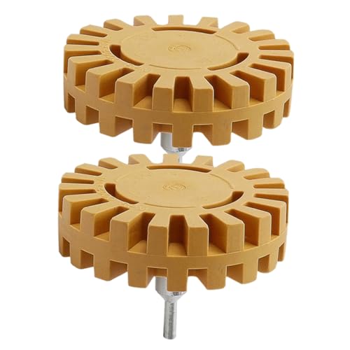 Ciieeo 2Pcs Wheel Adhesive Remover Tool for Detailing Effortless Decal and Paint Removal with Easy Installation Durable Non Deformation Design for Automotive Repairs
