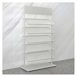 Rack in ferro resistente: eleva il tuo espositore per piastrelle con il nostro robusto rack in ferro, ideale per mostrare una vasta gamma di campioni di piastrelle. Realizzato in ferro di alta qualità con bordi lisci, garantisce stabilità e durata. Impermeabile e antiruggine, questo affidabile rack migliora la visibilità di ogni piastrella fornendo prestazioni di lunga durata nel tuo negozio di piastrelle. Perfetto per qualsiasi spazio commerciale!