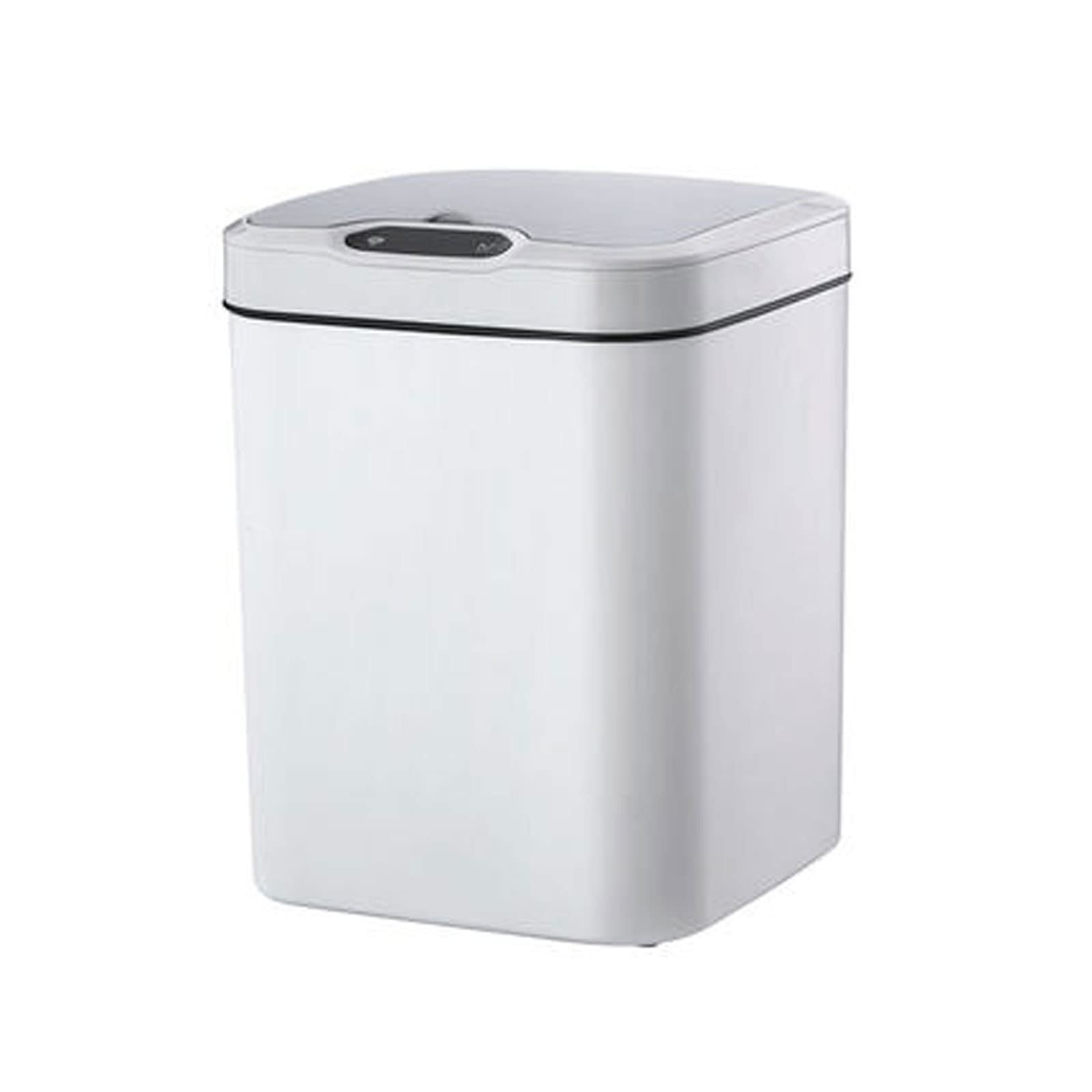 Papelera de baño Sensor Inteligente de 15 l con Tapa, Gran Capacidad, Dormitorio, Sala Estar, Cubo Basura, Cocina, baño, Papelera Grande, Oficina, Estudio