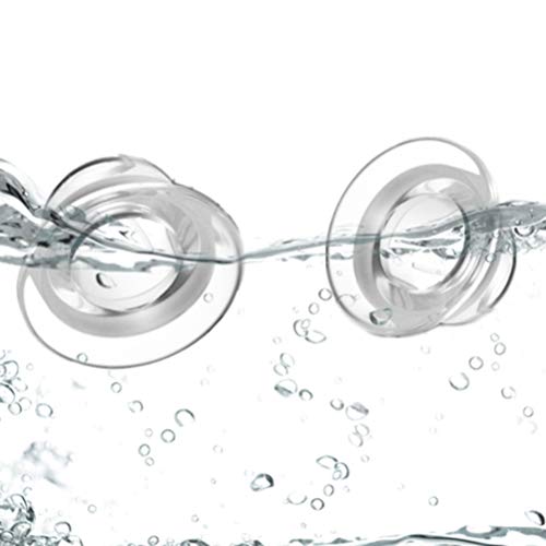 2cs Silikonnippel -Aspirator -Korrektor Schmerzloser Nippelsauger Puller für Stillende Mütter (Hautfarbe)