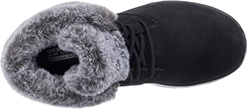 Skechers Performance Women's ON-THE-GO JOY - PLUSH DREAMS, Black/Grey, 8