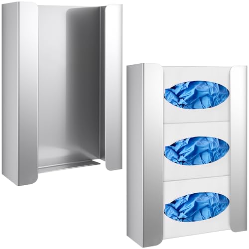 Support mural triple Blulu en acier inox contre le gaspillage