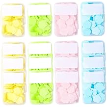 960Pcs Mini Soap Sheets Scented, Portable Paper Soap Sheets for Travel, Disposable Petal Hand Sanitizer for Outdoor Travel, Camping