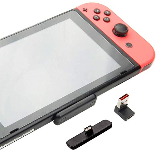 GULIkit Route Air Adaptateur Audio Bluetooth Compatible avec Nintendo Switch, Switch Lite, PS4, PC, Transmetteur avec aptX Low Latency, Digital HiFi Audio