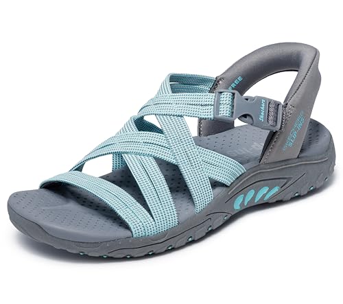 Skechers Women's Reggae-Morning Light Slide Sandal