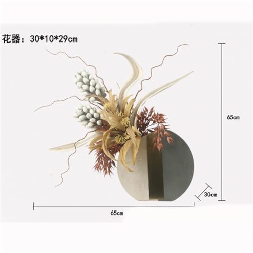 Arreglo floral decorativo de flor inmortal seca miniatura 3