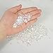 Bilipala Bulk Clear Sequins, Crystal Iridescent Spangles For DIY Crafts, Embroidery, 6mm, About 3000 Pieces