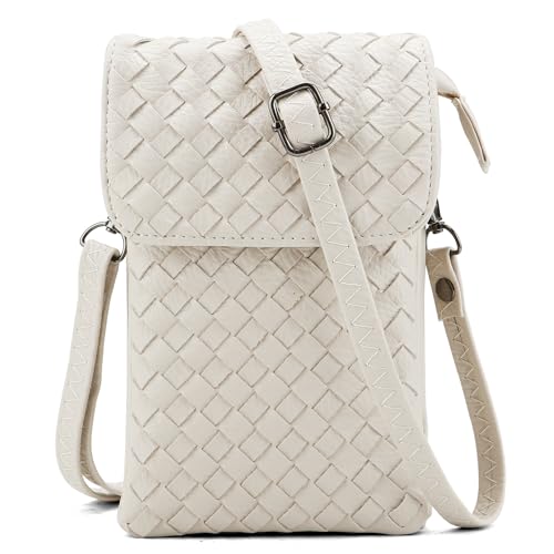 Small Crossbody Bags for Women Small Purses Woven Cell Phone Purse Travel Purse Wallet Phone Purses