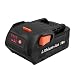 Biswaye Replacement R840087 18-Volt High Capacity 4.0Ah Lithium Ion Battery for RIDGID R840087 AC840087P AC840089 R840086 AC840085 R840083 RIDGID 18V Cordless Drill Tools