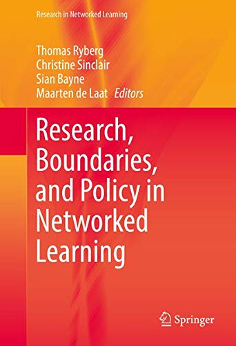 Buy Research, Boundaries, and Policy in Networked Learning — BookShops.in