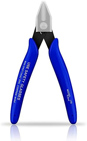 OUYZGIA Wire Cutters, Side Cutting Pliers, Durable Cutting Nippers, Wire Cable Cutter, Diagonal Cutting Pliers for Homes Electricians