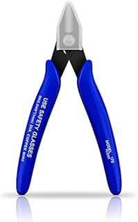 OUYZGIA Wire Cutters, Side Cutting Pliers, Durable Cutting Nippers, Wire Cable Cutter, Diagonal Cutting Pliers for Homes Electricians