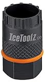 Material: Steel IceToolz Shimano Cassette Lockring Tool, Schwarz, M