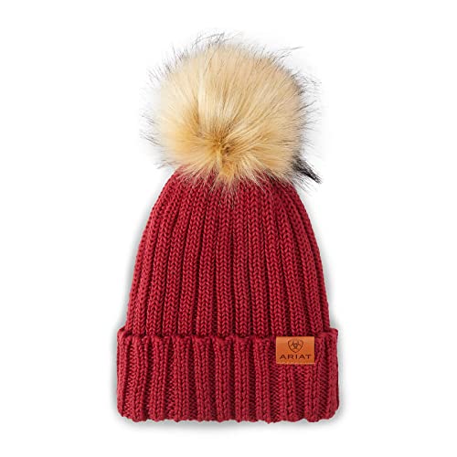 Bonnet pour femme ARIAT Cotswold Rhubarbe chapeau hiver tricot chaud