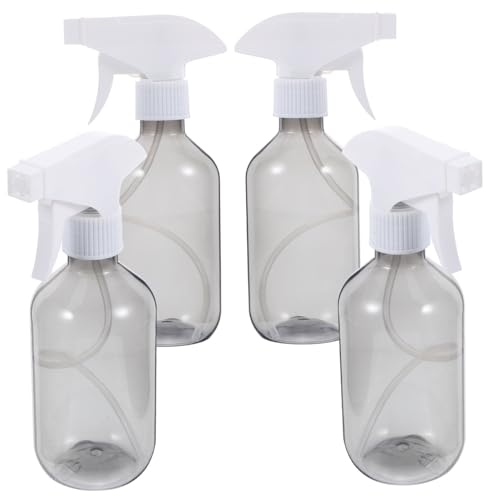Beaupretty 4 Piezas Botella De Spray Plantas Neblina Botellas De Spray Para El Cabello Botellas De Spray Vacías Botella De Niebla Para El Cabello Botella Con Atomizador Agua El Plastico
