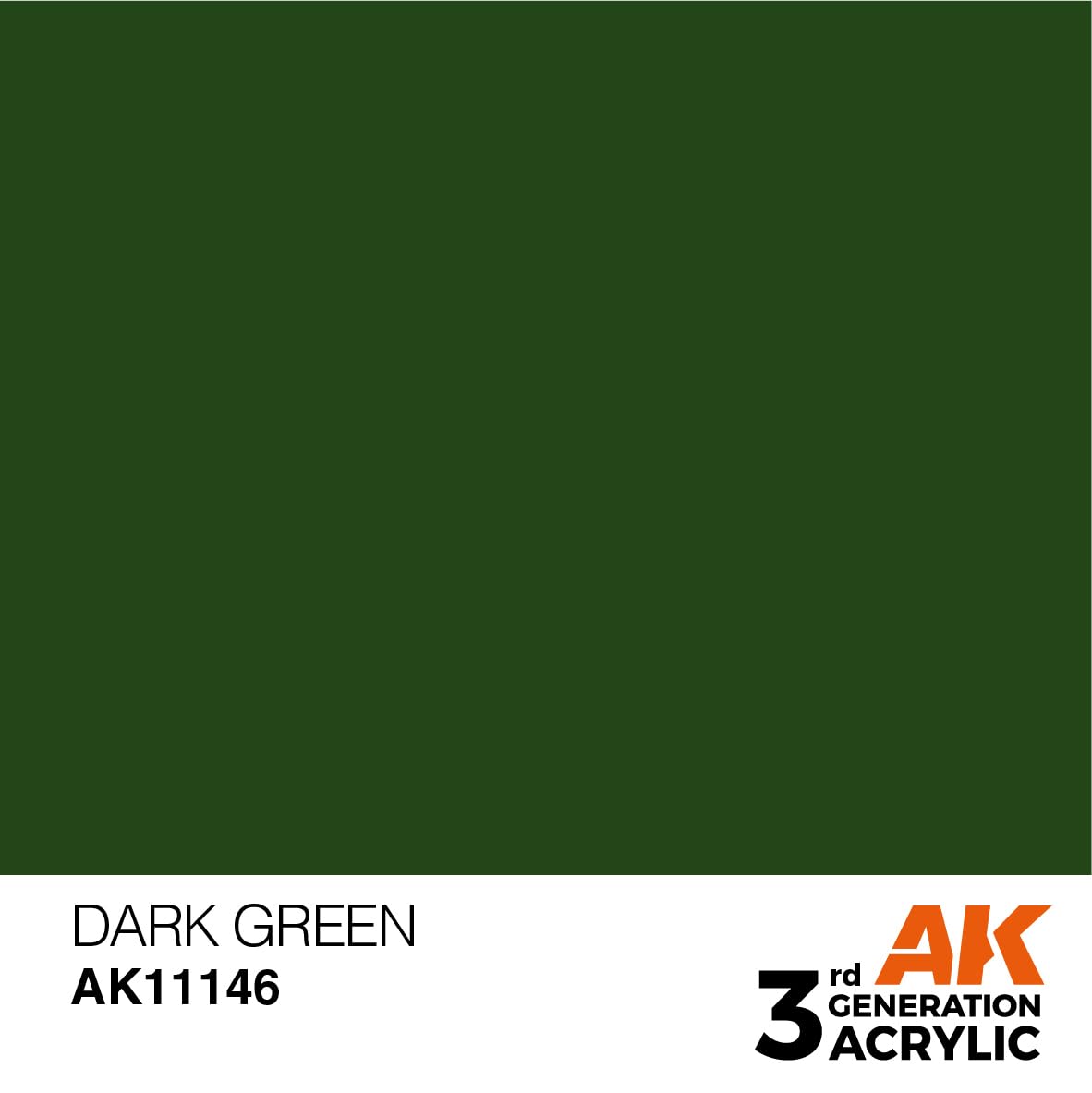 AK Interactive Acrylic Farbe Lime Green – 3. Generation, 17 Ml, Ideal Für Modellbau & Miniaturen