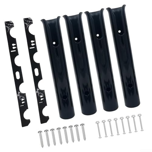 Support de canne à pêche fixe multi-position en plastique résistant aux UV - 4
