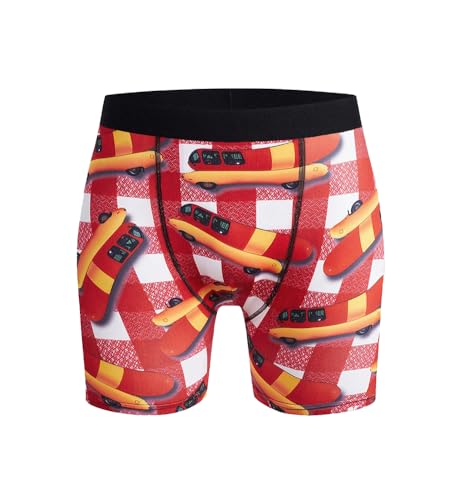 Men’s Underwear Boxer Briefs Soft Comfortable Underwear Boxer Briefs (3 to 5 every pack)4