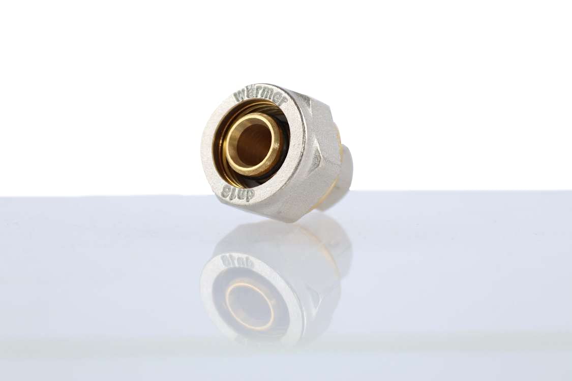 Wärmer System Silver Cap Fitting 16Mm For Pert-Al-Pert And Pex-Al-Pex Pipe Systems