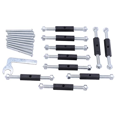 Kadimendium Junction Box Switch Box Repairer Tool Strut Bolt Wrench Wall Switch Repairer Outlet Repair Fastener Set for 86mm x 86mm Electrical Wall Boxes(86 Insulation Strut)