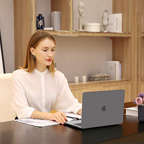Image of MOSISO Compatible with MacBook Pro 13 inch Case M2 2025, 2024, 2023, 2022-2016 A2338 M1 A2251 A2289 A2159 A1989 A1708 A1706, Plastic Hard Shell&Keyboard Cover&Screen Film&Storage Bag, Gray