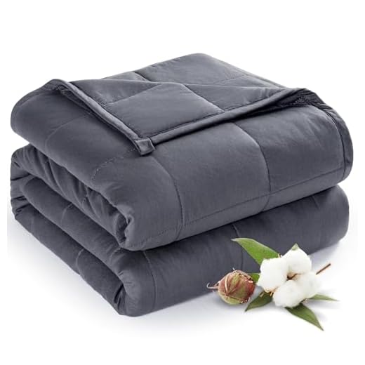 Sivio 100% Cotton Weighted Blanket for Adults