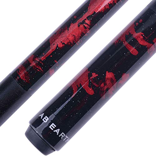 AB Earth Pool Cue Billiards Maple Stick Handmade Painting Design (2nd Generation) Glue