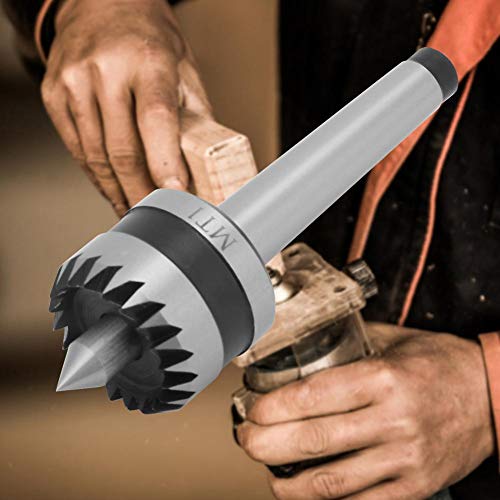 Yanmis Tailstock Center, 0.01 MM, Wood Turning Tool Wood Lathe Drive Center for Wood and Metalworking Lathe(MT1) 6 Yanmis Tailstock Center, 0.01 MM, Wood Turning Tool Wood Lathe Drive Center for Wood and Metalworking Lathe(MT1) - Image 6