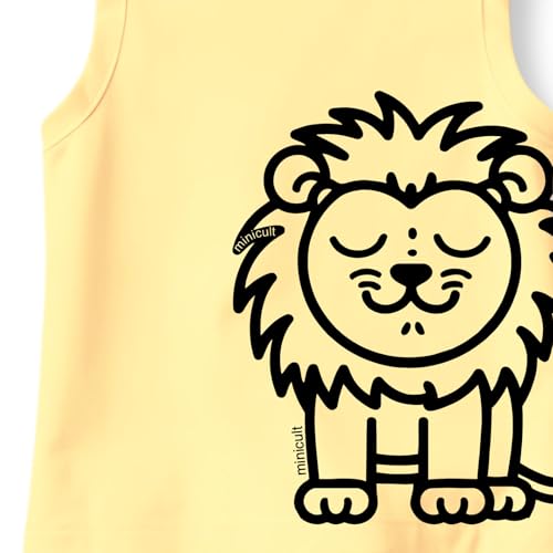 Image of minicult kids Kids Cotton Shorts and Matching Tshirt Coord clothing set with Cute Prints Clothing Set (200gsm Cotton Fabric)