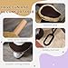 Qaba Ride on Horse, Plush Walking Horse Toy, Kids Riding Chair with Wheels for Kids 3-8 Years, Light Brown