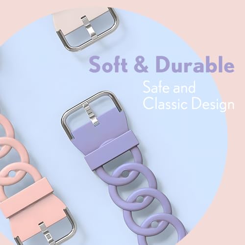 3 Pack de correas de silicona deportiva ajustable para Google Pixel Watch miniatura 5