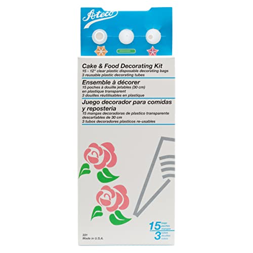 Kit de décoration pour gâteaux Ateco 331 avec douilles et accessoires - 2