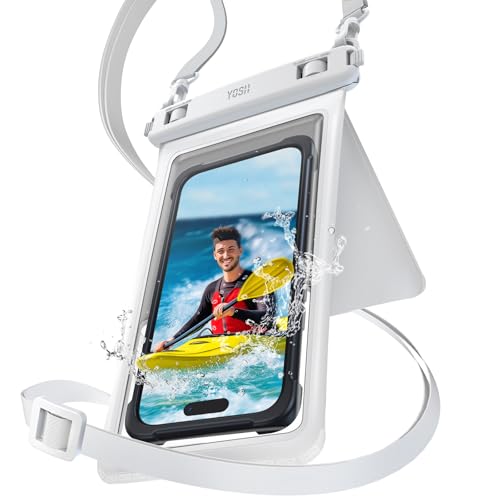 Amazon.co.jp: 【ダブルポケット】YOSH スマホ 防水ケース 小物収納