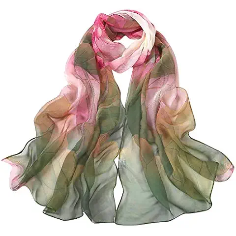 Foulard Dancila Floral en Soie Cover