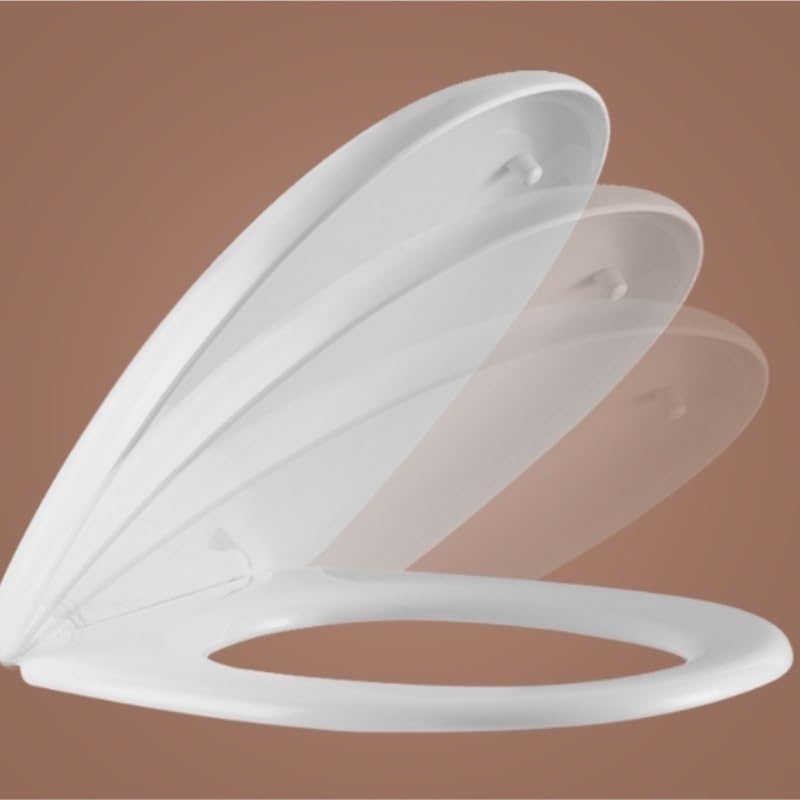 Bidet O para inodoro de plástico PP con slow drop y asiento amortiguado 5