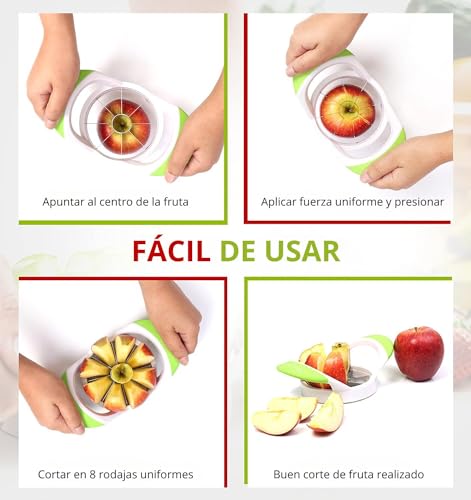 Reviews de Cortador de manzanas disponible en línea para comprar. 27 cortador de manzanas marca U Chef (3)