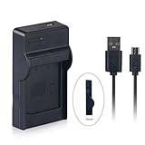 NinoLite USB型 バッテリー 用 充電器 海外用交換プラグ付 EN-EL1 NP-800 対応 バッテリーチャージャー