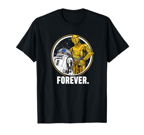 Star Wars T-shirt C-3PO R2-D2 idéal pour vos sorties geek et soirées ciné