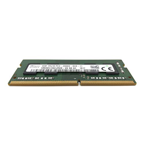 SK hynix HMA851S6CJR6N - VK Non ECC PC4-2666V 4GB DDR4 at 2666MHz 260pin SDRAM SODIMM Single Kit Laptop Memory - OEM