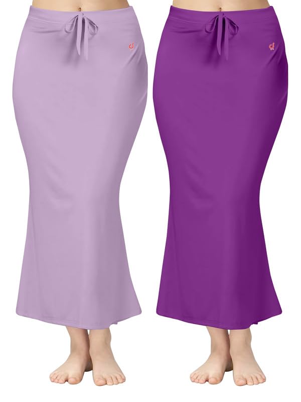 Image of TRENDMALLS Women Saree Shapewear Petticoat for Women, Cotton Blended,Petticoat,Skirts for Women,Shape Wear Dress for Saree Shaper(Combo-Pack)